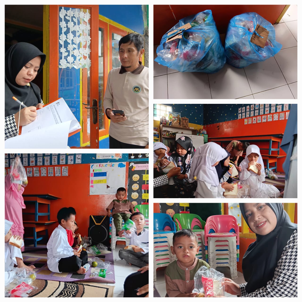 Roti, buah, susu, semua siap nemenin hari kamu biar tetap strong 💪✨
Ingat, isi perut dulu baru isi tugas!”